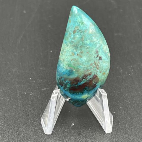 Chrysocolla Skewed Navette